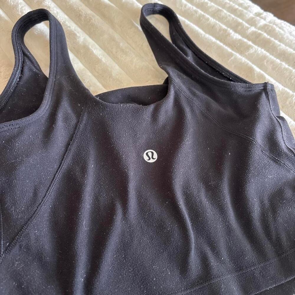 Black lululemon align tank top - Picture 2 of 2